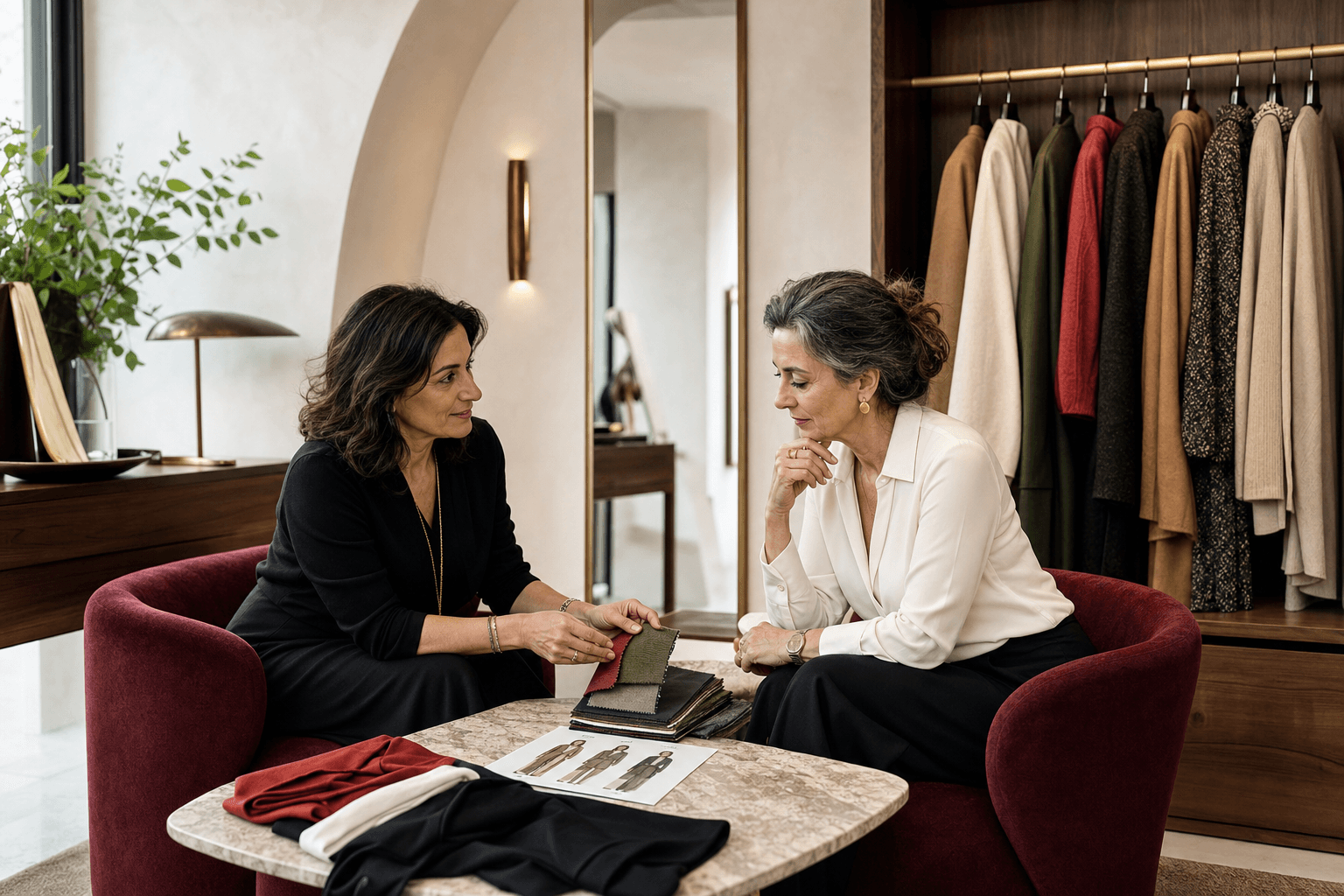 Una consulenza personale nella boutique Paprika